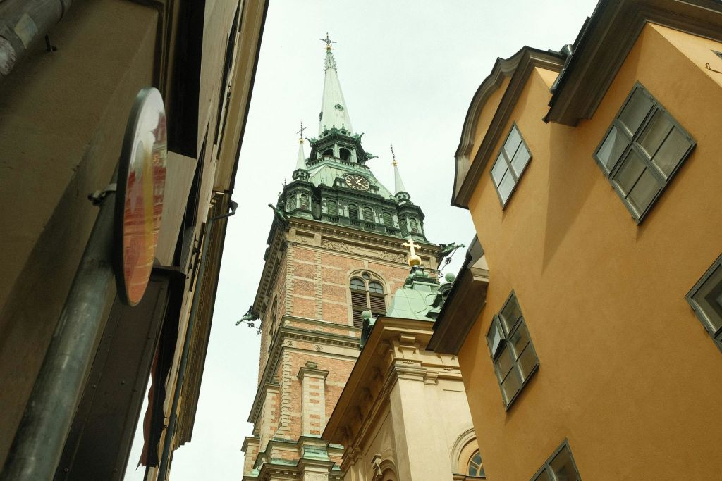 구시가지에 있는 독일 교회