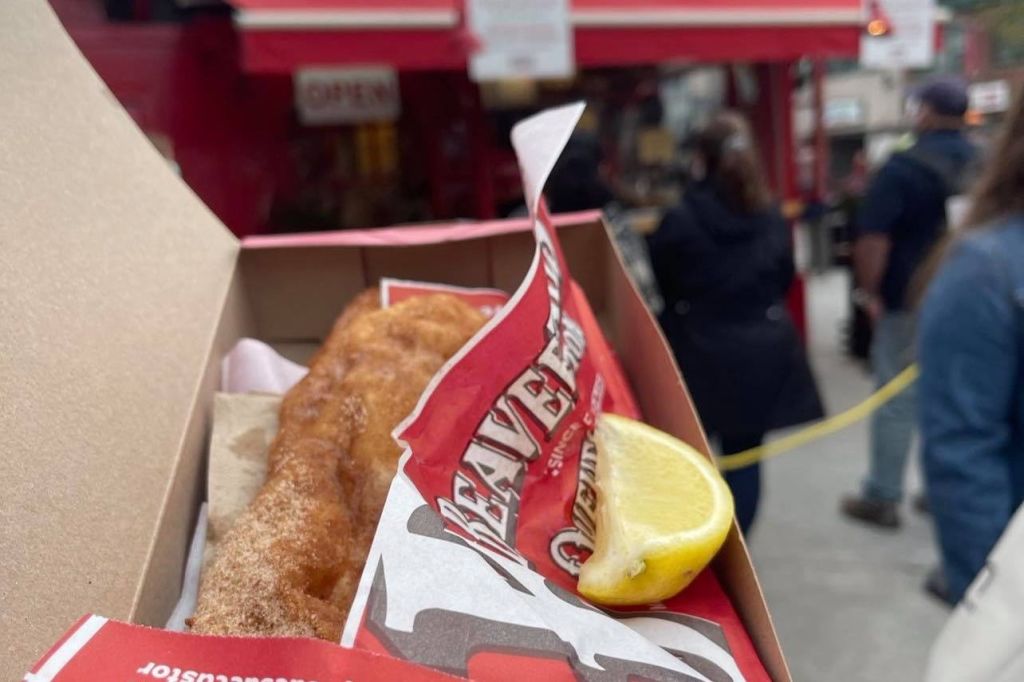 유명한 비버테일 페이스트리