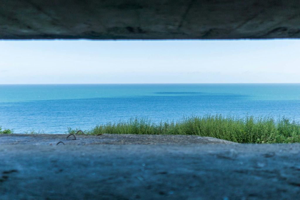 벙커에서 바라보는 전망