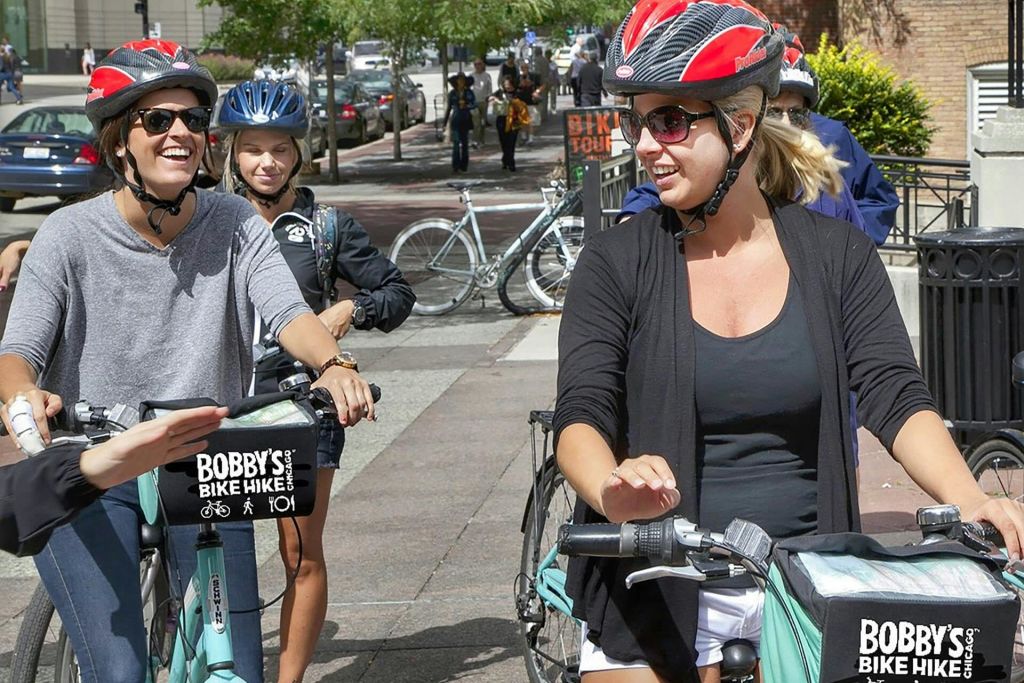 자전거, 식음료, 양조주 - 시카고 대표 요리 자전거 투어