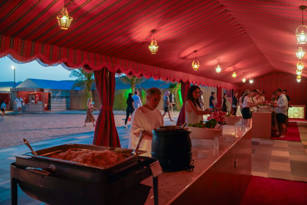 바비큐 저녁 식사