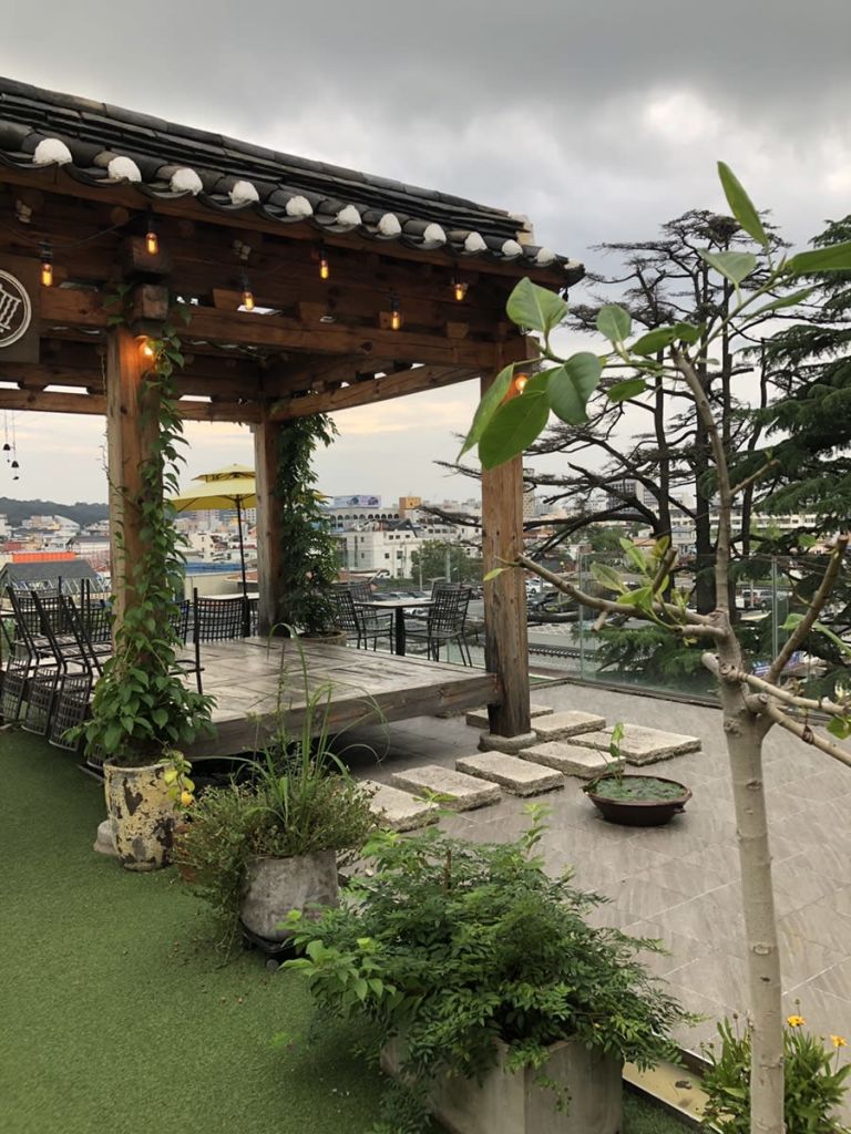 전주 한옥 마을 전망대 카페