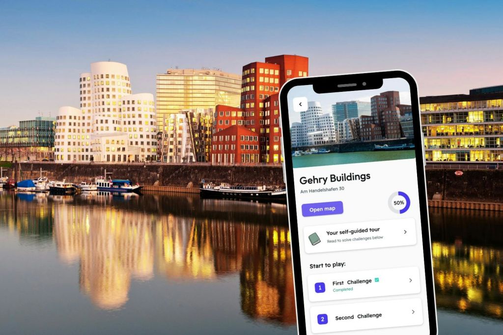 뒤셀도르프에서 즐기는 보물찾기 게임