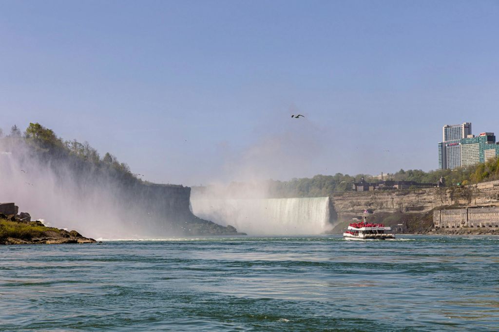 Exclusive First on the Boat Niagara Falls Tour & Journey Behind the Falls