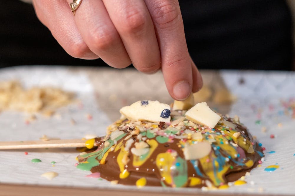 완전 맞춤 초콜릿 막대 사탕!