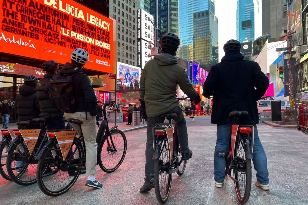 뉴욕의 웅장함에 대한 경외심