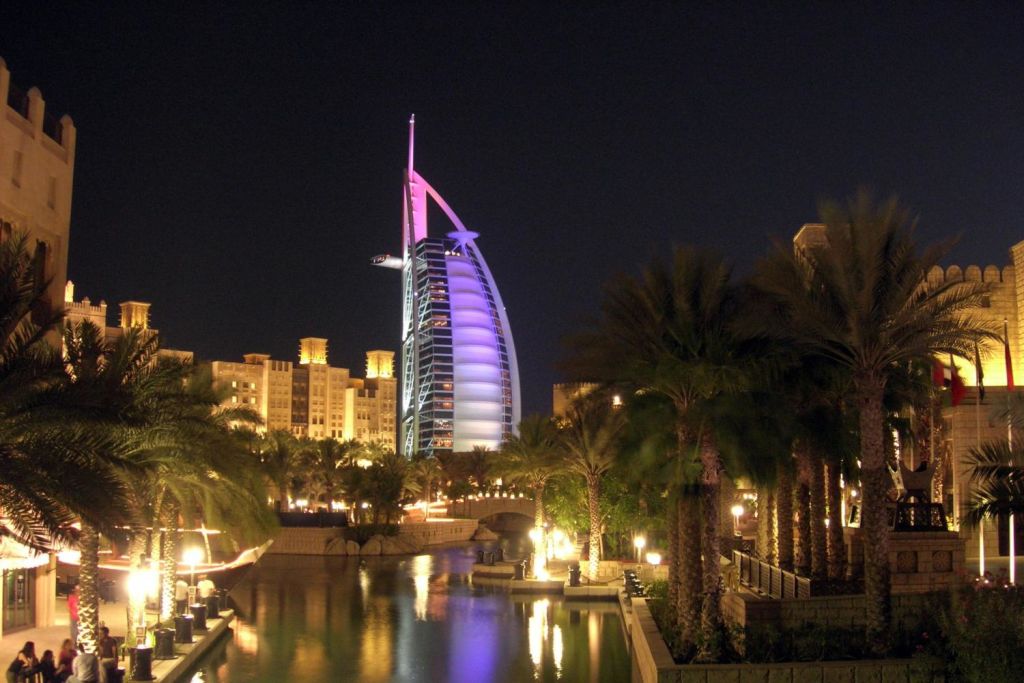 Burj Al Arab view from Madinat Jumeirah