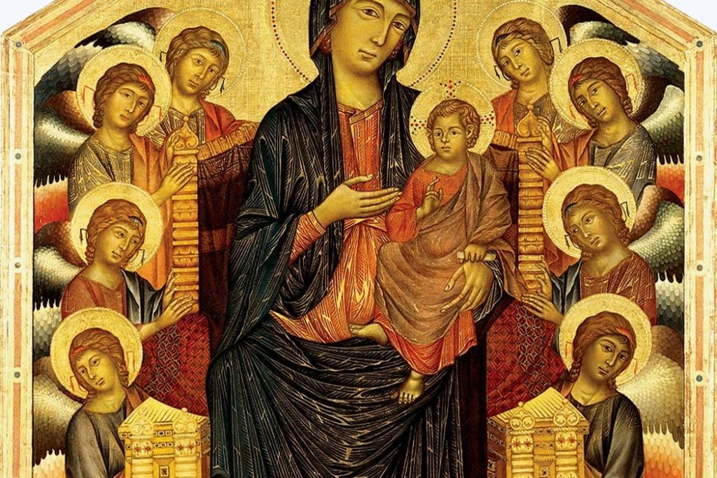 그리스도와 함께 동정녀 마리아