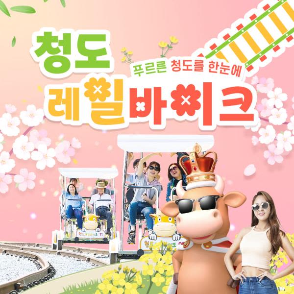 [청도] 레일바이크 할인 이용권