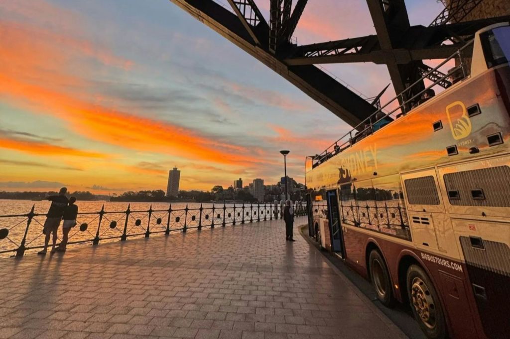 시드니 빅버스: 오픈탑 버스 야간 투어