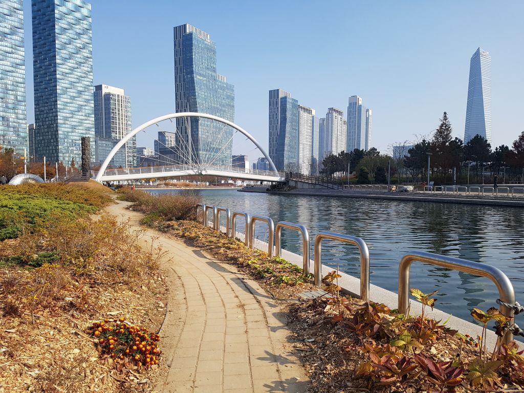 송도 센트럴 파크 조각 파크