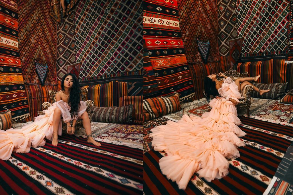 카펫하우스에서 즐기는 사진 촬영