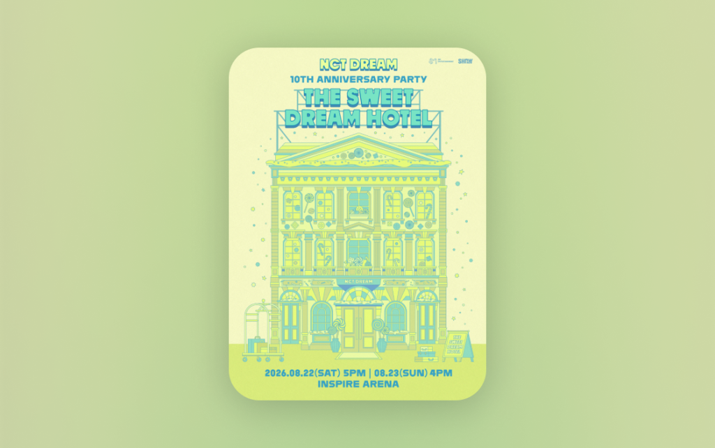 NCT DREAM 10TH ANNIVERSARY PARTY 
〈THE SWEET DREAM HOTEL〉