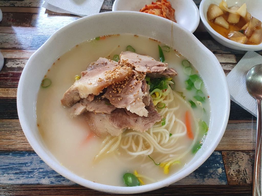면맛에 입맛이 좋아