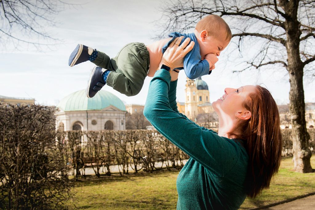 뮌헨에서의 시간을 기념하는 특별한 사진 촬영