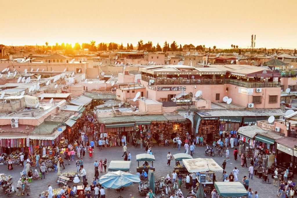 프라이빗 투어: 마라케시 메디나 야간 투어