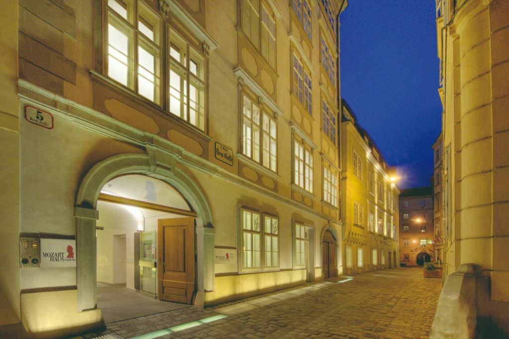 모차르트하우스 비엔나 정면 투어