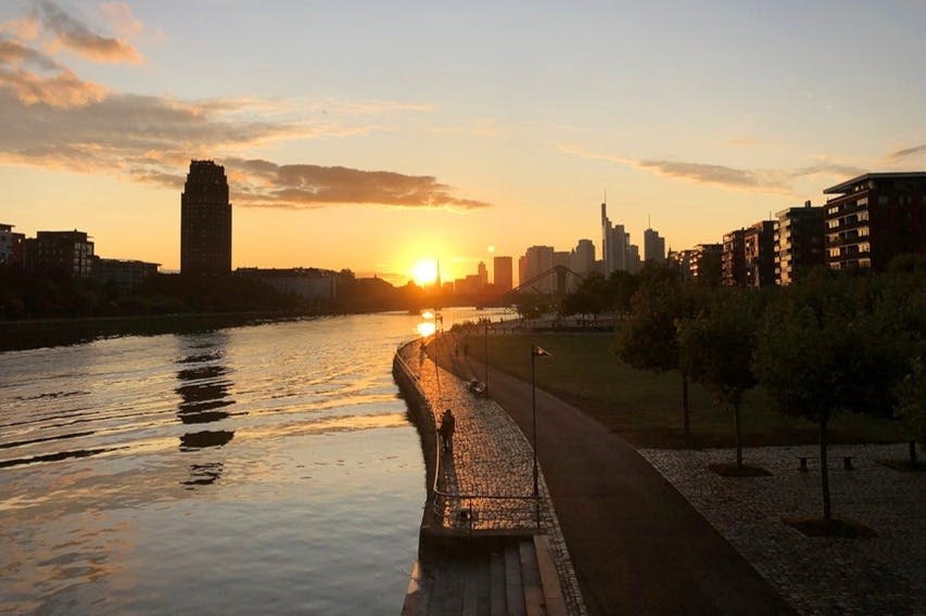 뱅크오브더마인 일몰