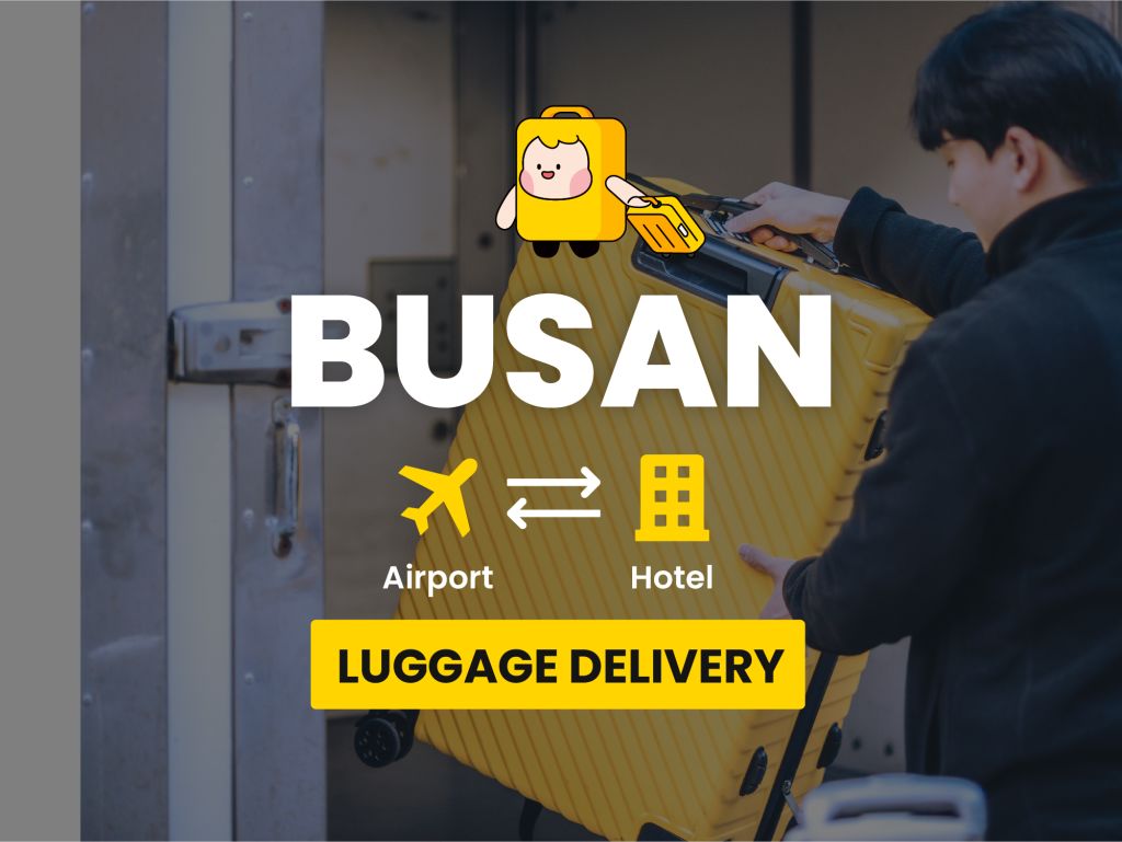[Busan] ZIMCARRY Same-day Luggage Delivery Service (Gimhae Airport • Busan Hotel)