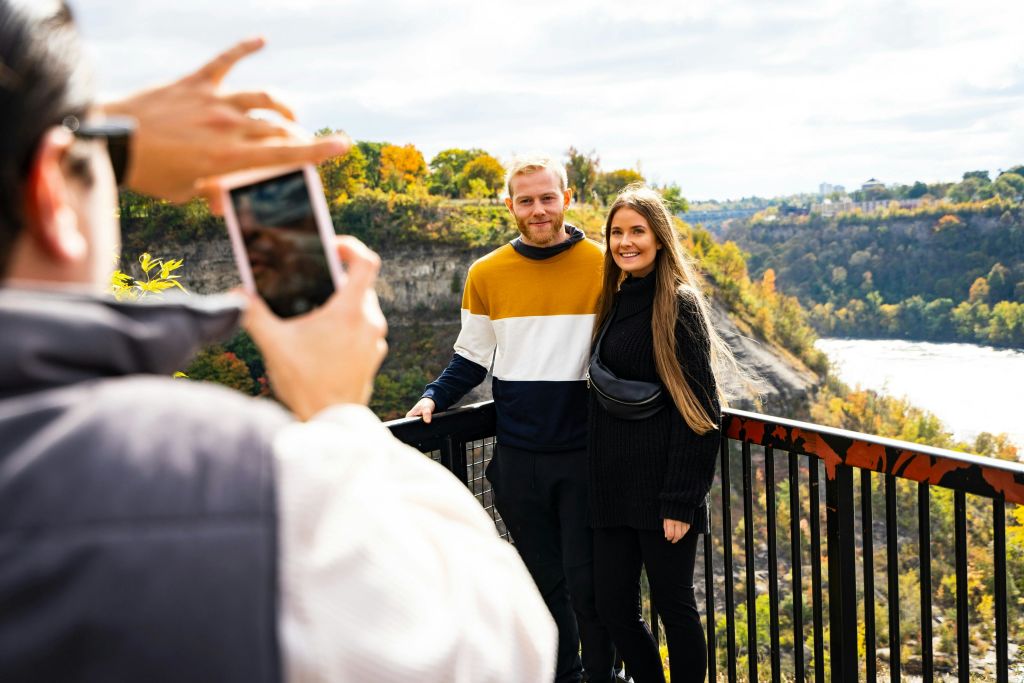나이아가라 협곡에서 감탄을 자아내는 사진