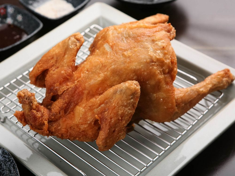 시장 닭집