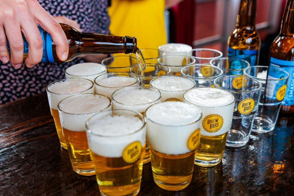 암스테르담 맥주 시음, 양조장 투어, 암스테르담 버스