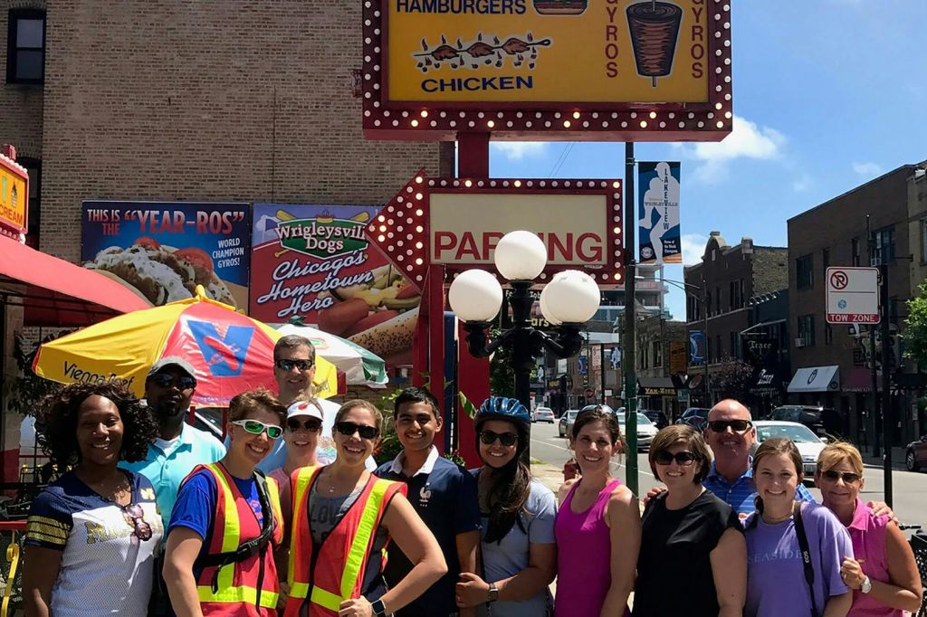 자전거, 식음료, 양조주 - 시카고 대표 요리 자전거 투어