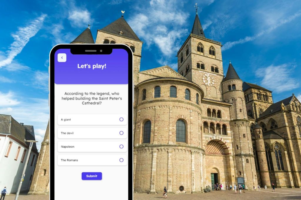 트리어에서 즐기는 보물찾기 게임