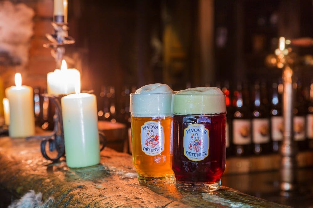 체코 중세 정통 오리지널 체험: 저녁 식사, 쇼, 양조장, 성