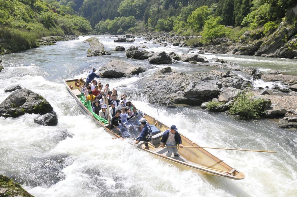 호즈가와강 보트 투어