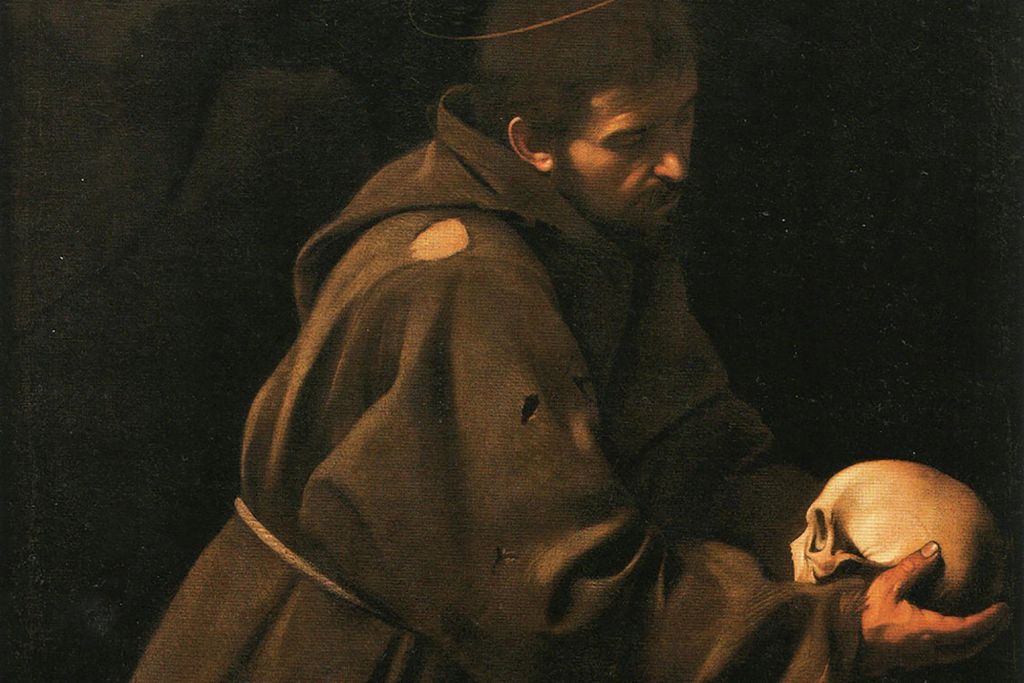 카라바지오의 "성 프란치스코 명상"