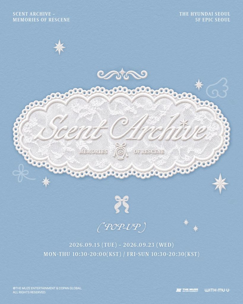 RESCENE POP-UP <Scent Archive - MEMORIES OF RESCENE>