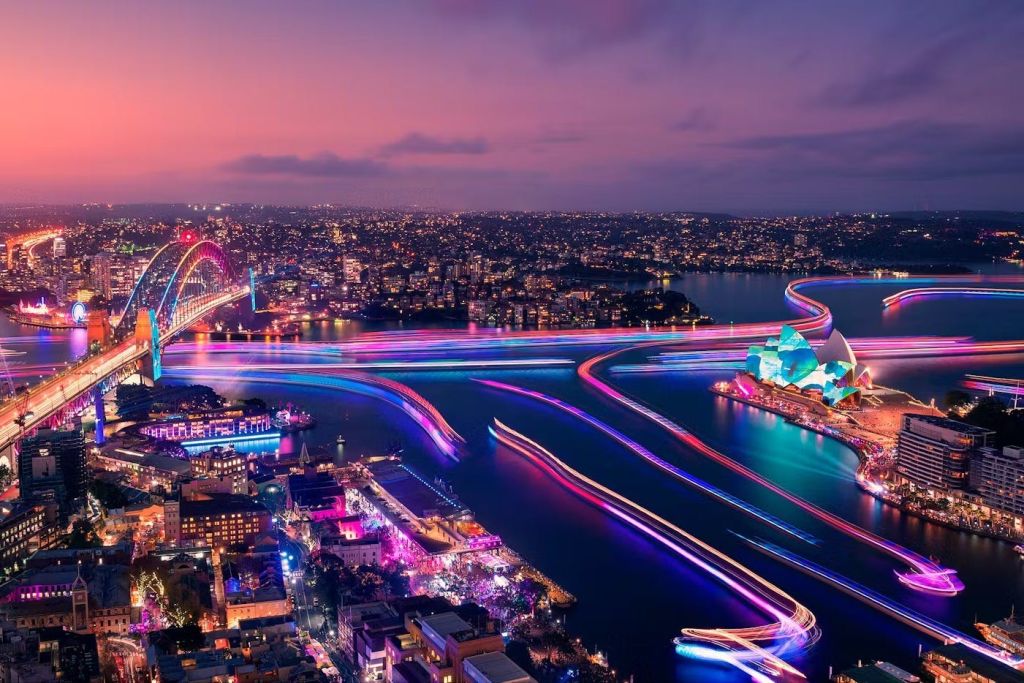 시드니 항구에서 즐기는 생생한 크루즈