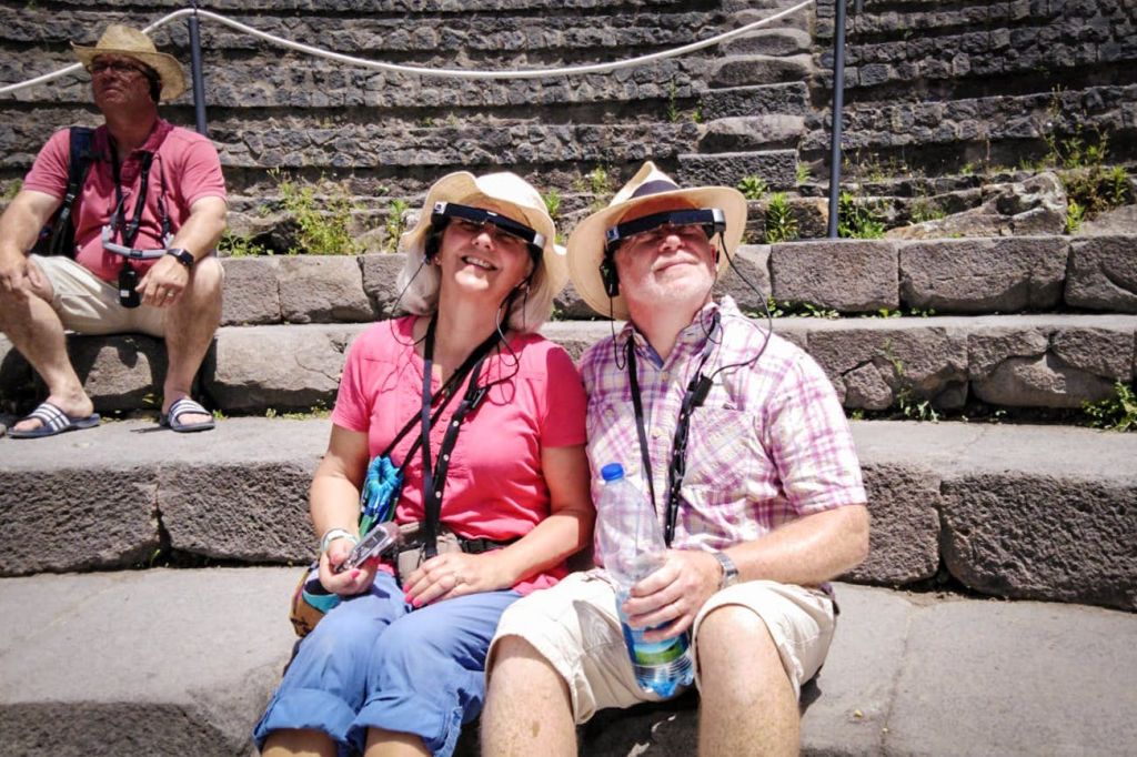 폼페이 증강 현실 투어