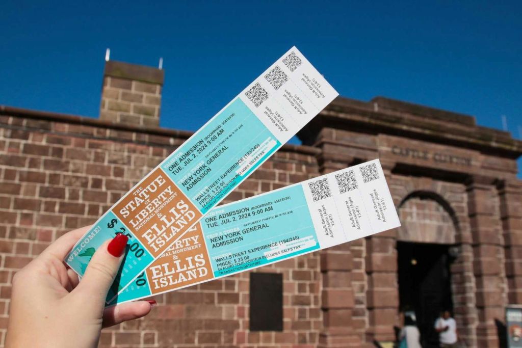 자유의 여신상 입장권