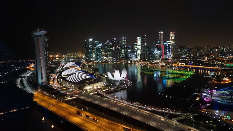 싱가포르 야경을 보려면 어디를 가야할까?