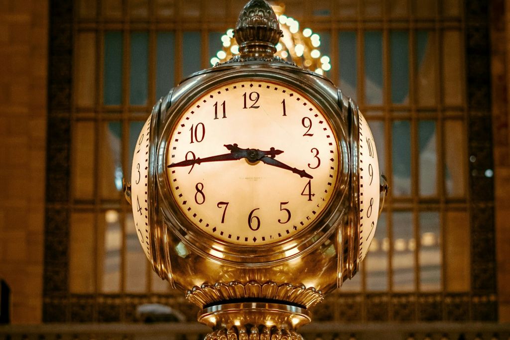 그랜드 센트럴 역의 시계