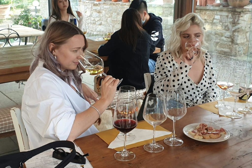 와인 테이스팅.