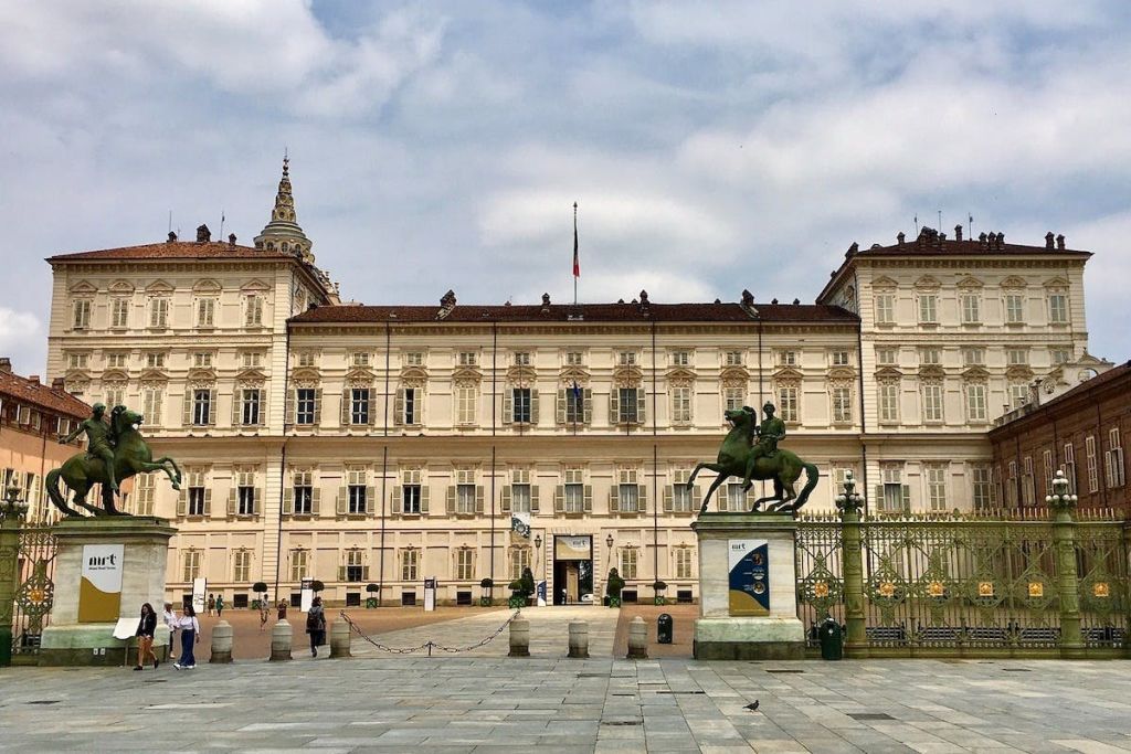 Facciata del Palazzo Reale di Torino