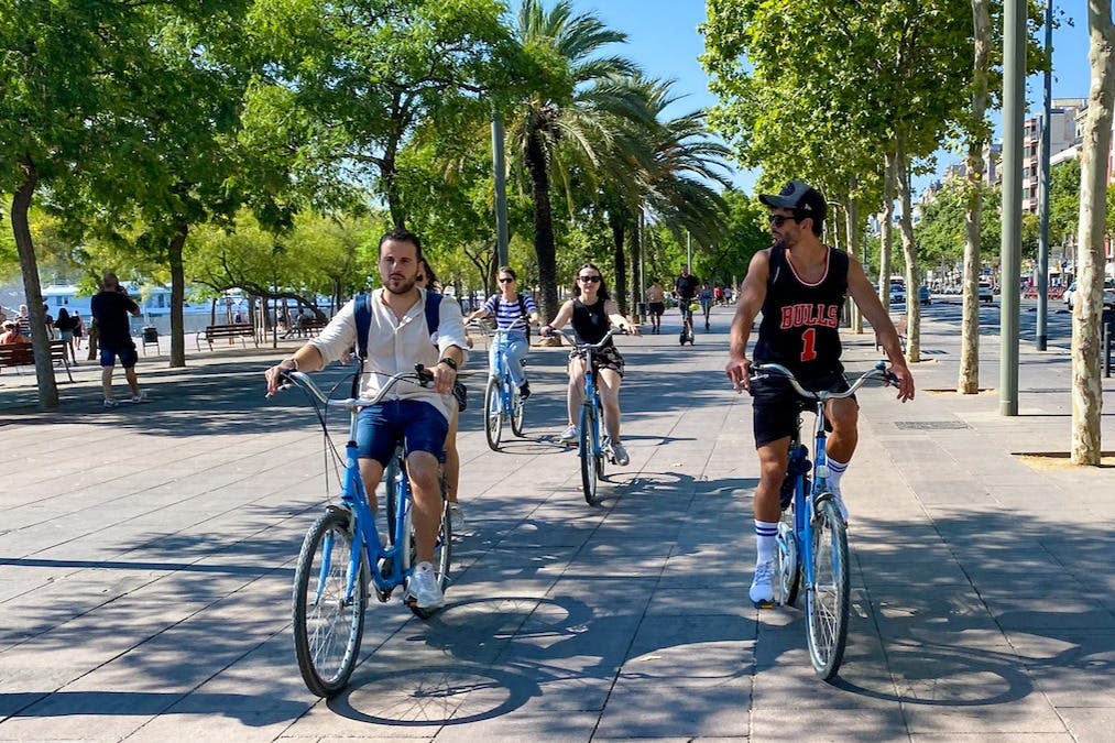 바르셀로나 해변 자전거 투어