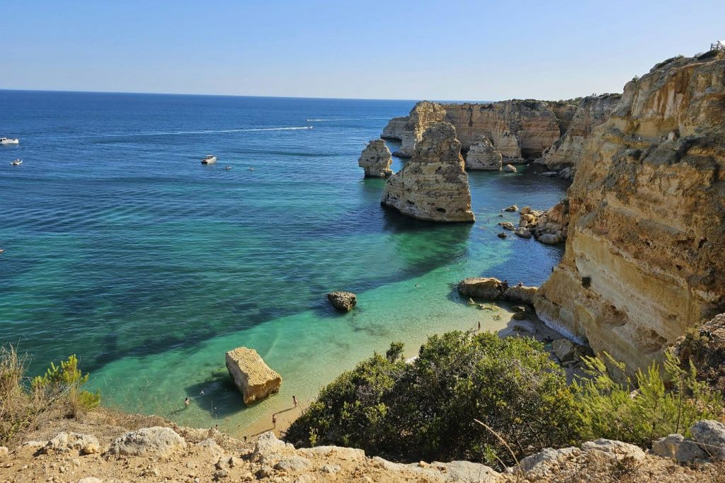 아름다운 알가르브 해변 전망 투어