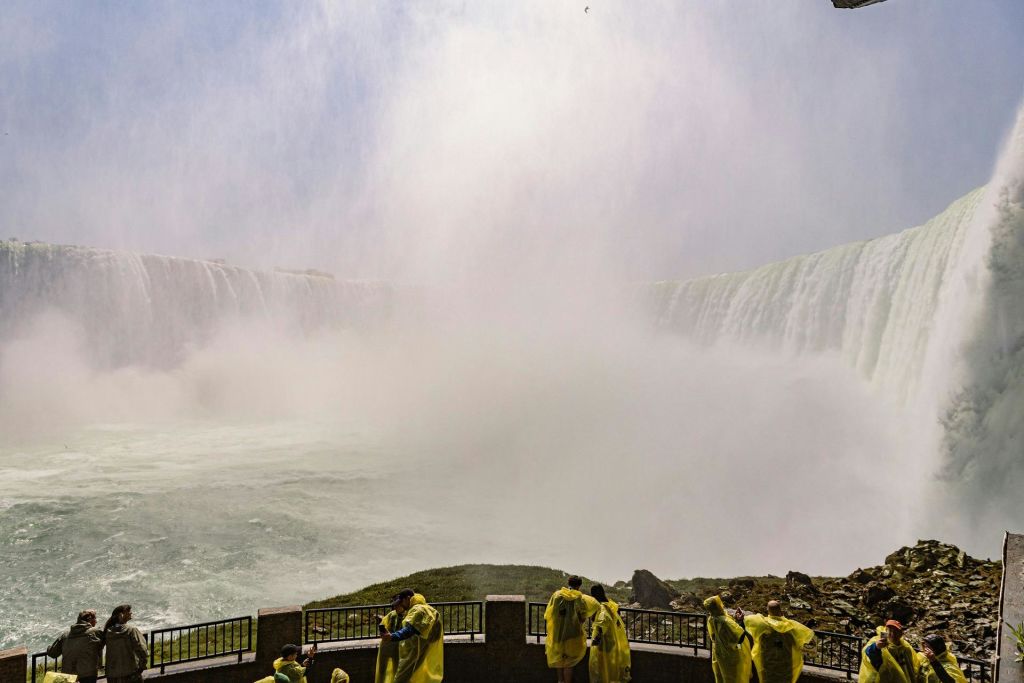 Exclusive First on the Boat Niagara Falls Tour & Journey Behind the Falls