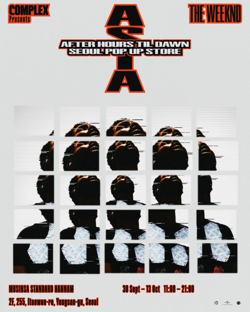 The Weekend AFTER HOURS TIL DAWN SEOUL POP-UP