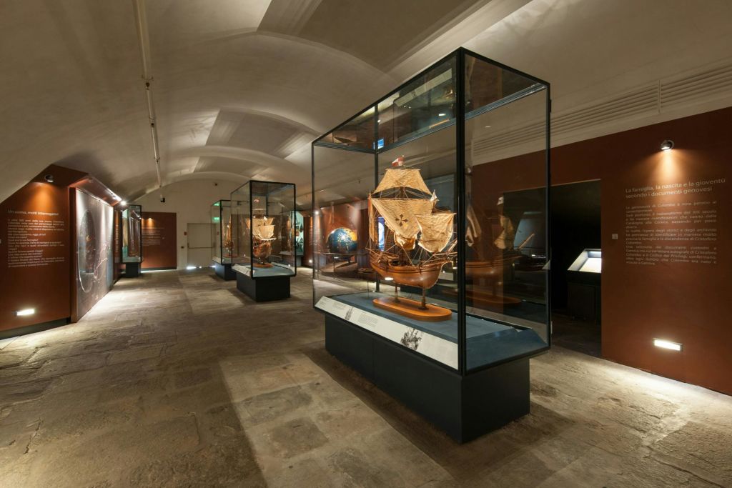 갈라타 무세오 델 마레 - 콜롬보 및 카라벨 룸