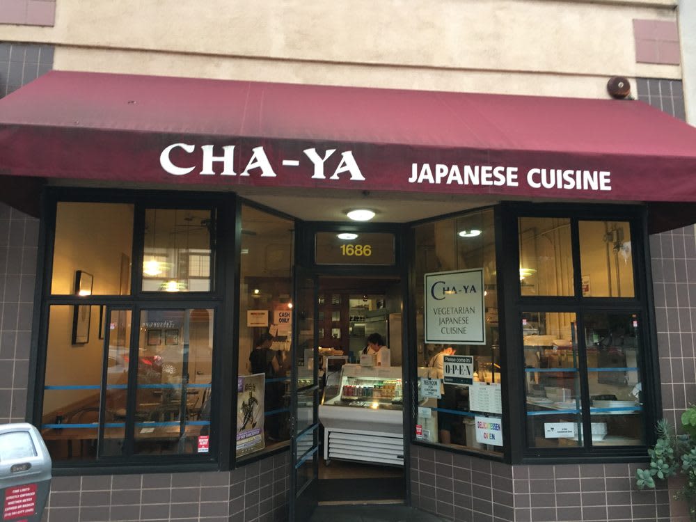 Cha Ya Vegetarian Japanese Valencia St