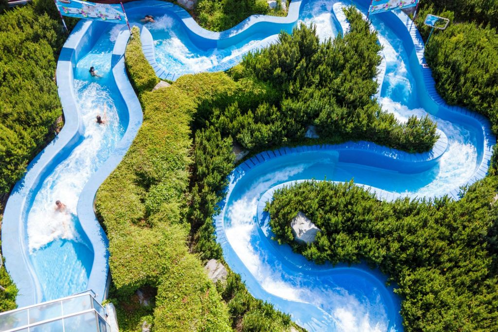 워터파크 공중 전망