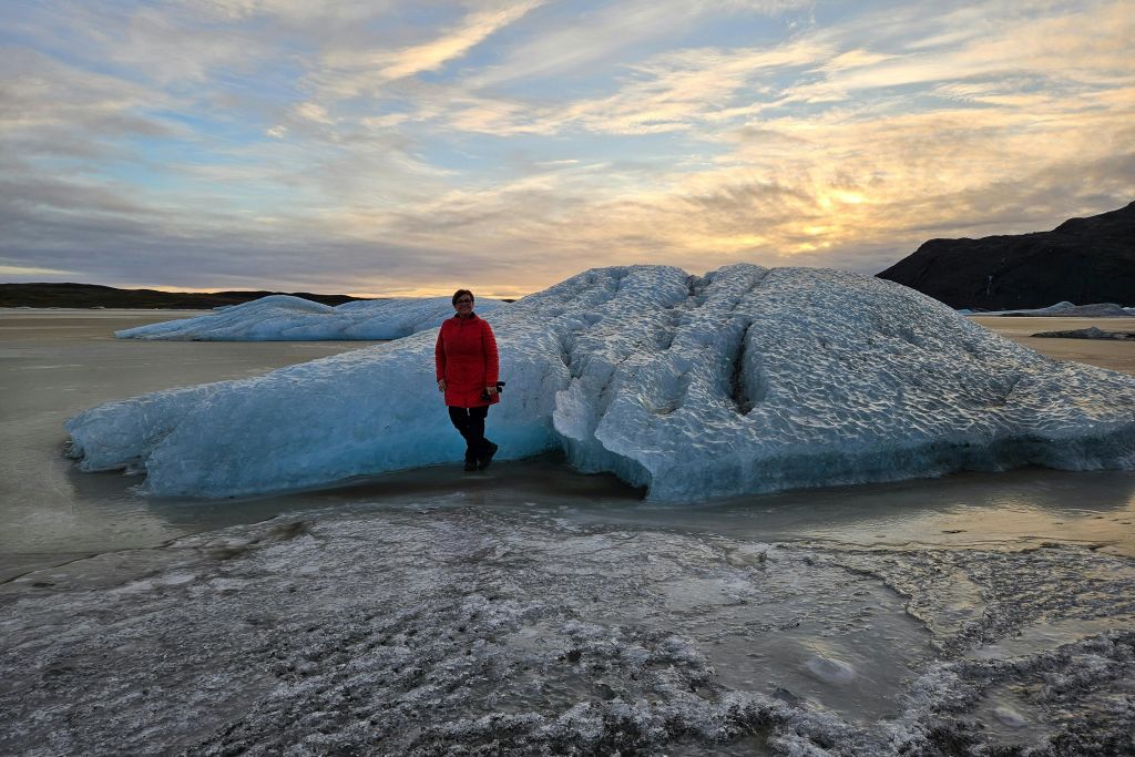 하이나버그슬론의 아름다운 빙산