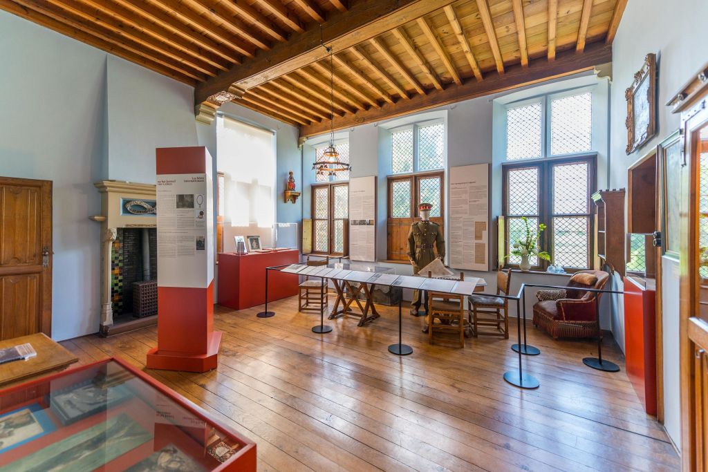 앨버트 1세 국왕이 머무는 동안의 연구.