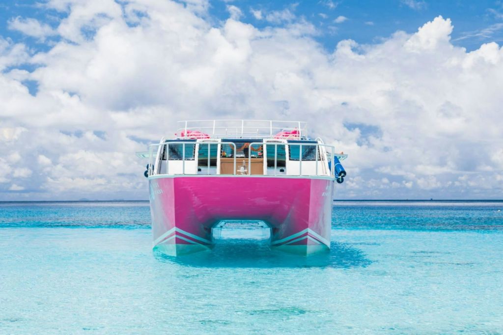 쾌속 쌍동선으로 이동하기