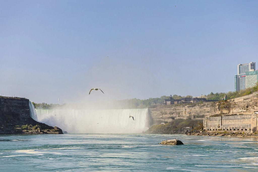 Exclusive First on the Boat Niagara Falls Tour & Journey Behind the Falls